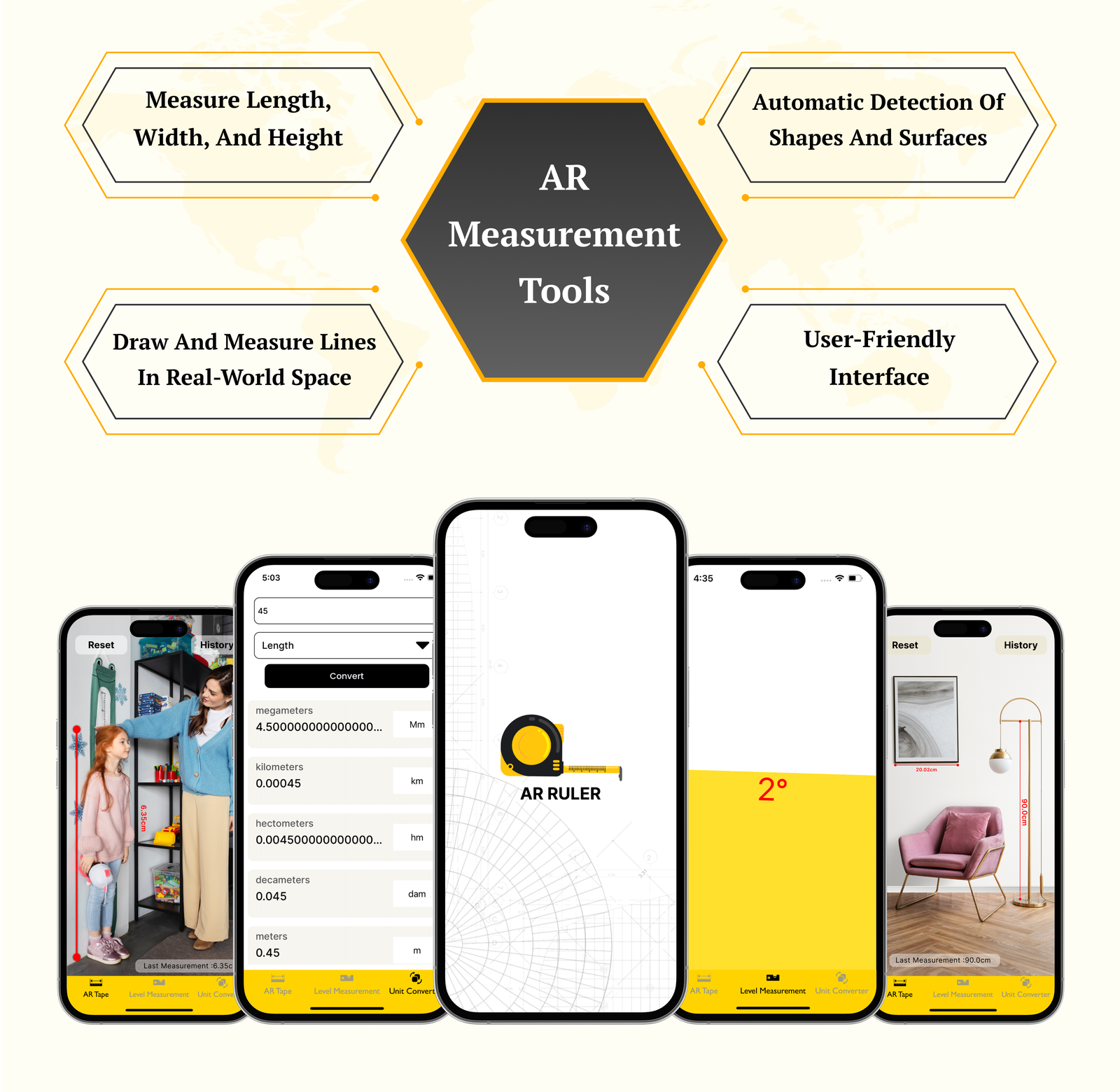 AR Ruler Camera Measure Tool | Swift | Native iOS | Latest Code for Admob Monetization