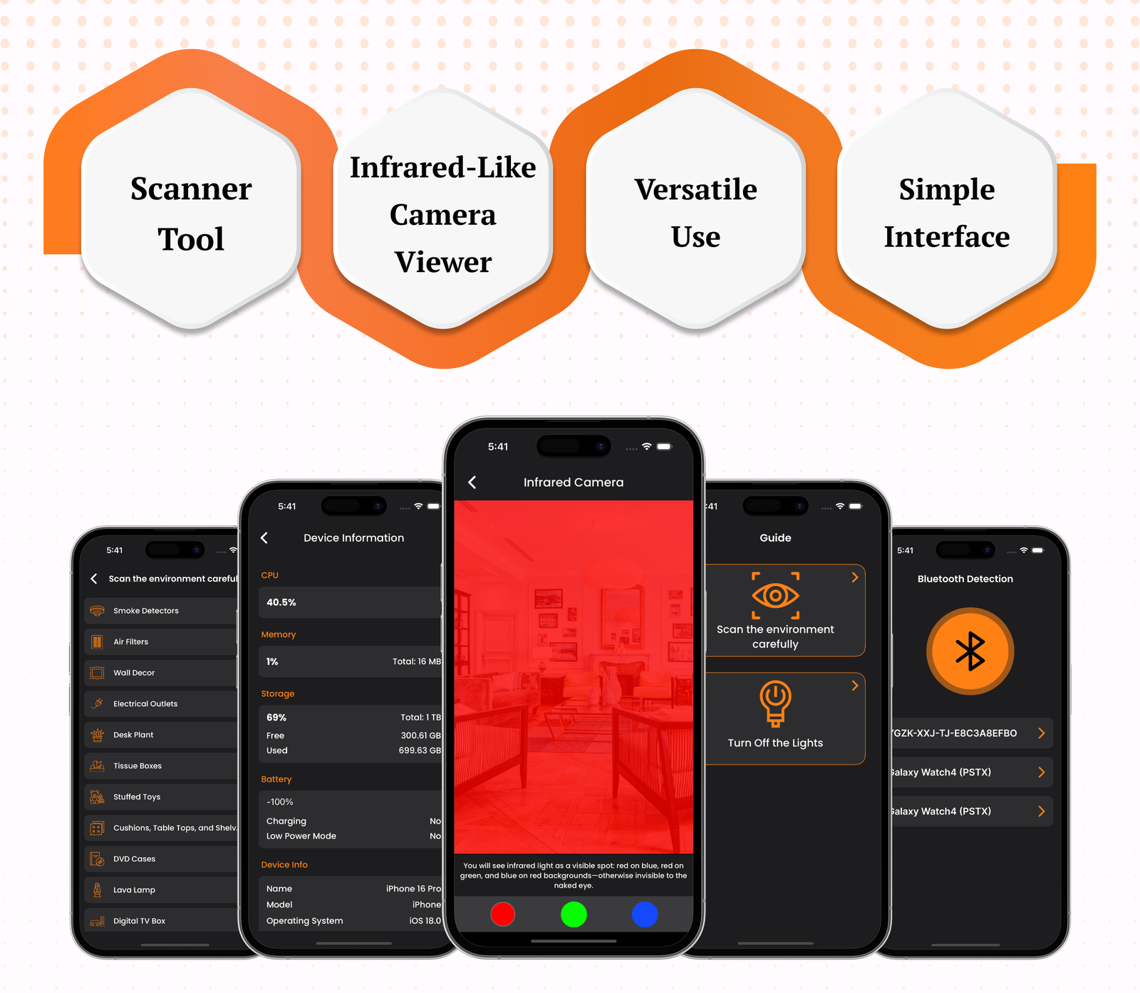 Hidden Camera Detector Swift | Native iOS | Latest Code for Admob Monetization